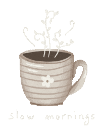 Sleepy Coffee Sticker