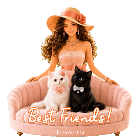 Friendship Catlove Sticker