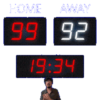 92 Away Sticker
