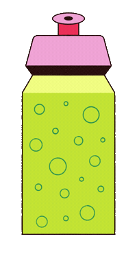 Water Bottle Drinking Sticker