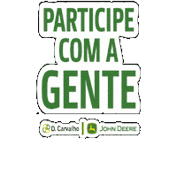 John Deere Participe Sticker by D. Carvalho John Deere