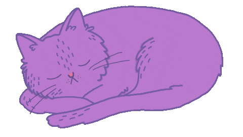 Happy Cat Sticker by vera savelkouls