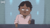 Faint Fall Over GIF by Adult Swim