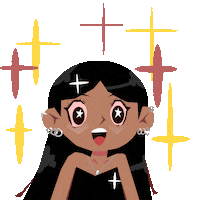 Happy Star Sticker