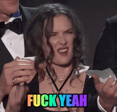 wallismb giphygifmaker yes excited nice GIF