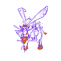 Monster Mash Halloween Sticker by The Duke & The Duck