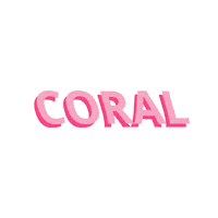 Coral Sticker by Peaky Digital