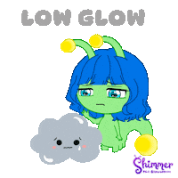 Sad Break Up Sticker by ShimmertheGlowworm