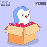 I Love You Hearts GIF by Pudgy Penguins