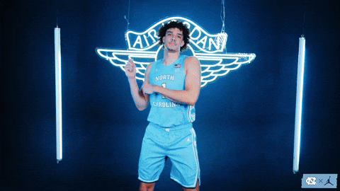 University Of North Carolina Basketball GIF by UNC Tar Heels