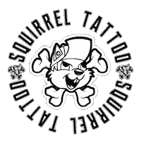 Squirrel Tatoo Sticker