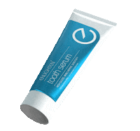 Toothpaste Teeth Whitening Sticker by Enlighten Smiles