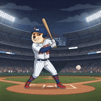 Home Run Illustration GIF by Doge Pound
