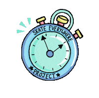 Roller Derby Rollerskate Sticker by Skate Everywhere Project