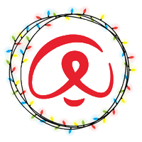 christmas winter Sticker by bulldog yoga