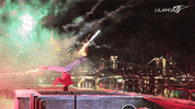 dance fireworks GIF by Digg