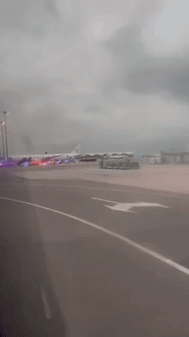 Emergency Crews Surround Diverted Singapore Airlines Plane After Deadly Turbulence