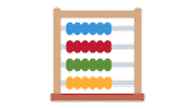 emojivid emoji emojivid objects abacus Sticker