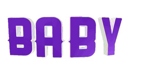 baby text Sticker
