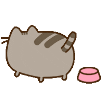 Hungry Cat Sticker by Pusheen