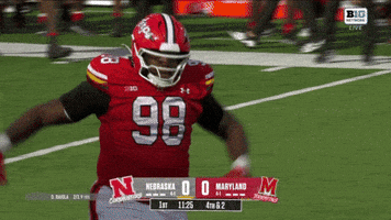 Maryland Football Celebration GIF by Maryland Terrapins
