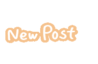 New Post Sticker