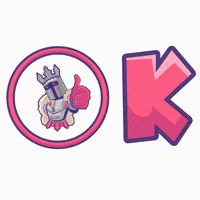 TangkasOFC ok thumbs up knight sip GIF