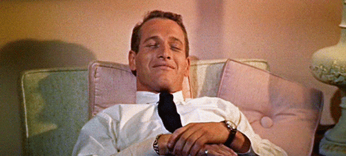 Happy Paul Newman GIF