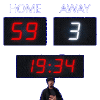3 Away Sticker