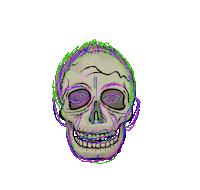 Halloween Fire Sticker by HAUNTS//