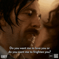 frighten you GIF by BBC America