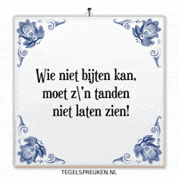 Spreuk Spanning GIF by Tegelspreuken.nl