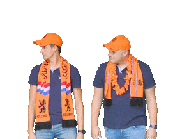 Wave Orange Sticker by Weeda & van den Berg