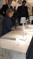 Hillary Clinton Reads Her Own Emails at Venice Art Exhibition