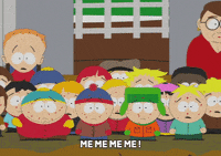 scared eric cartman GIF by South Park 