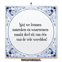 Spreuk Reflectie Sticker by Tegelspreuken.nl