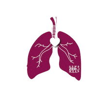 Asmazero asthma asma livingwithasthma asmalieve Sticker