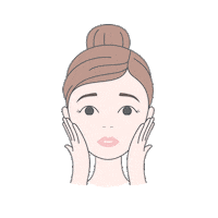 Girl Face Sticker by Hollyskin