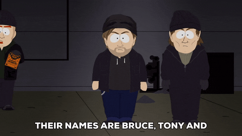 friends talking GIF by South Park 