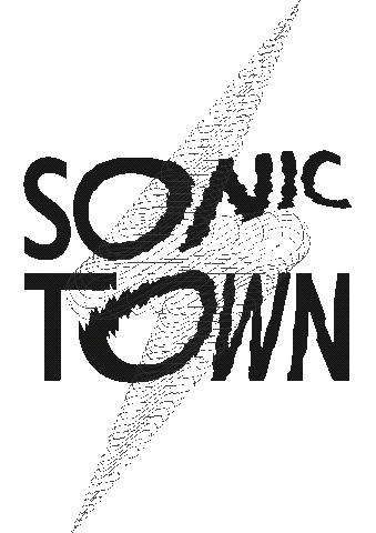 Sonic Town Sticker by Popcorn Gang