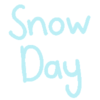 Snow Day Sticker