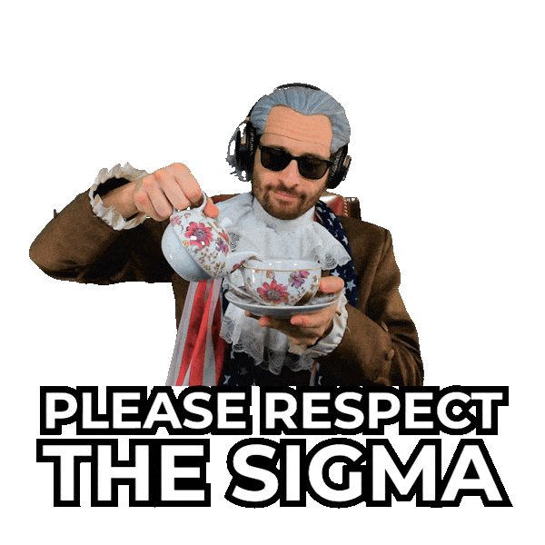 Alpha Male Sigma Sticker