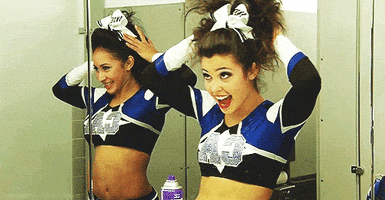cheer cheerleading GIF by AwesomenessTV
