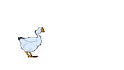 Cartoon Flying Sticker
