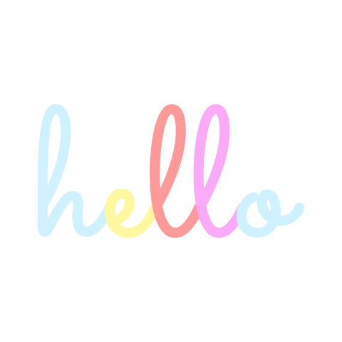 Hello Sticker