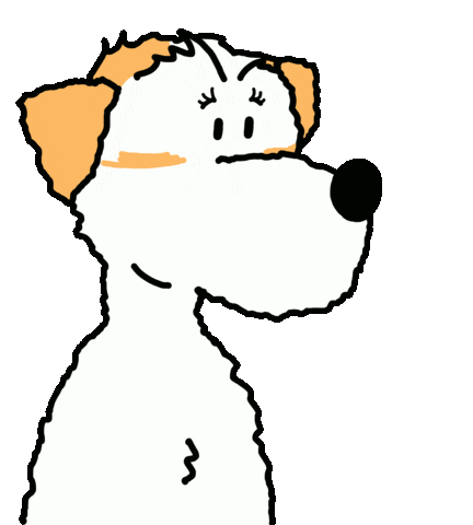 Dog Love Sticker