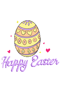 Easter Love Sticker by Tugboatandthebird