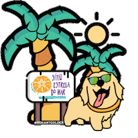 Estrela Do Mar Summer Sticker by kohany