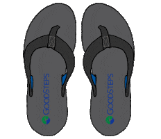 GoodSteps summer flip flops flip flop toe tap Sticker