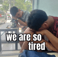Tired Manuel GIF